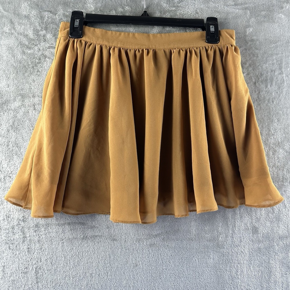 Forever 21 Skirt Women's S Tan Brown Lined